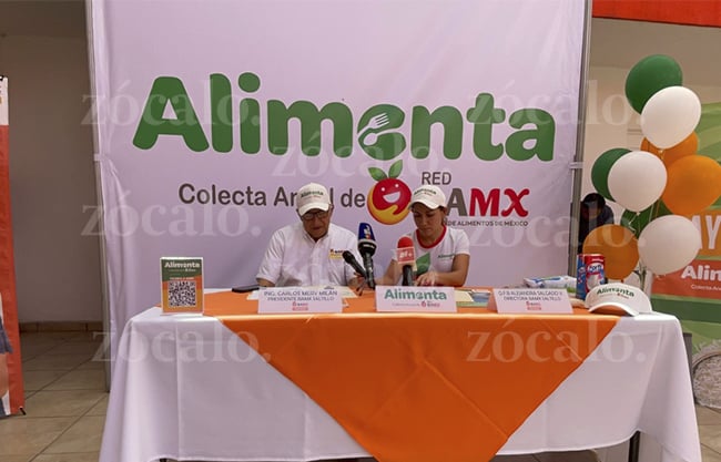 Inicia colecta del Banco de Alimentos de Saltillo