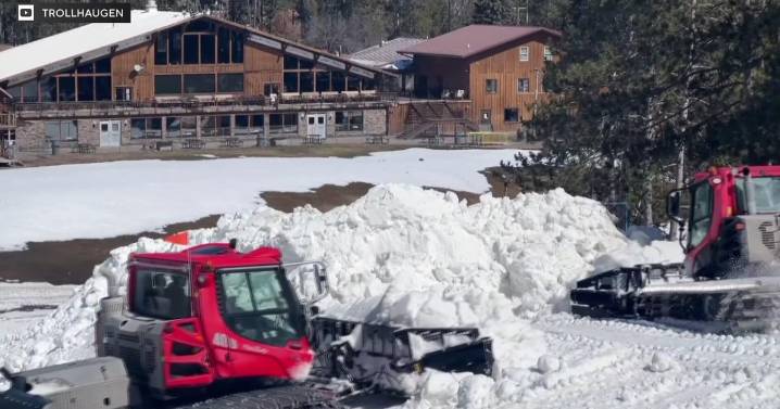 Trollhaugen's 'snow scientists' working to put snow on the ground for Rail Jam