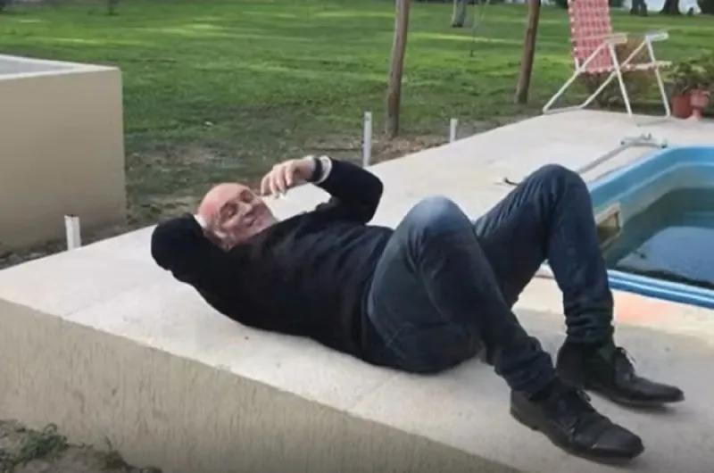 Espert admitió haber estado en la casa de Federico Machado: "Es muy probable que el video en la pileta sea cierto"