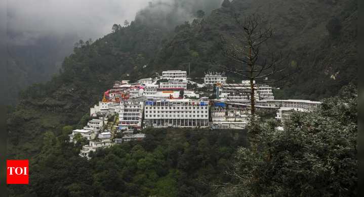 Jammu and Kashmir: Vaishno Devi closed for three days from today after rain forecast