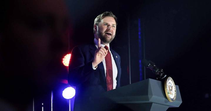 For one night, Vance takes Charlie Kirk's place on the college campus debate circuit