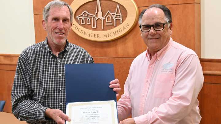 Beckwith leaves Coldwater council after 14 years