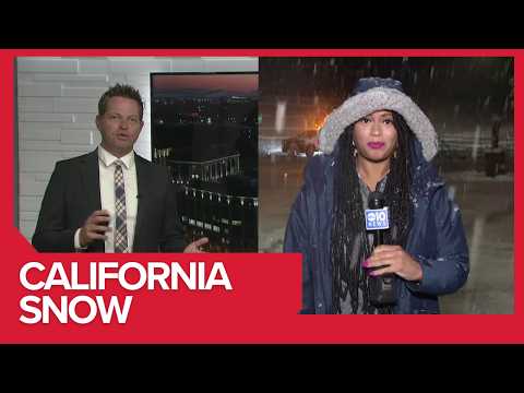 California Winter Weather Watch: Sierra Snow Latest & Roads Update