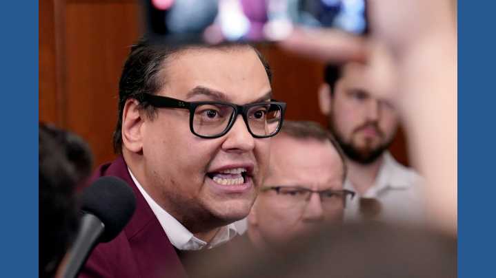 George Santos says he's humbled but dismisses 'pearl clutching' critics