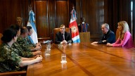 Gerardo Zamora y Elías Suárez recibieron a las autoridades del comando electoral