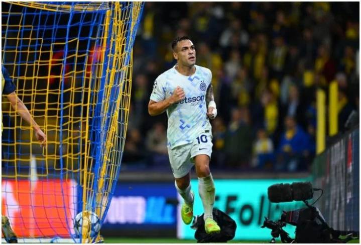 Lautaro Martínez marcó un golazo en la goleada 4-0 del Inter sobre Union Saint