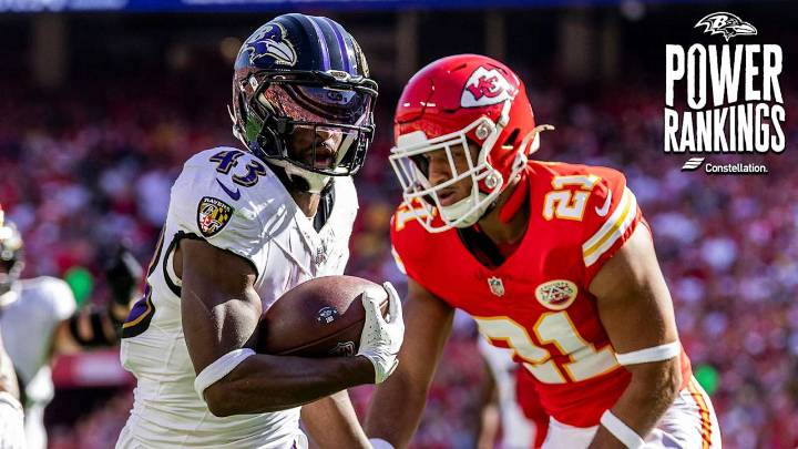 Power Rankings: Ravens See Little Movement After Bye