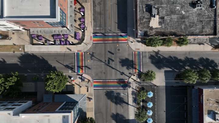 Fight over the rainbow crosswalk: City leaders, community react to Gov. Abbott’s request to remove it