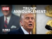 LIVE: President Trump makes an announcement