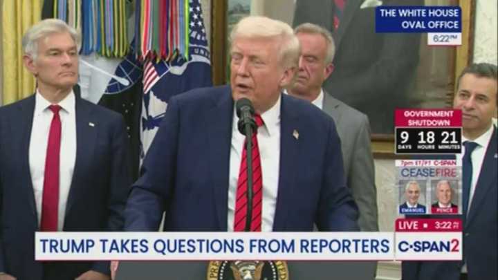 Dementia Donald Imagines Portland Is On Fire
