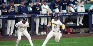 Brewers score six runs in first inning of NLDS Game 1