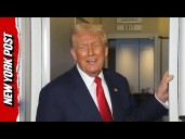 Watch Trump Crack up Reporters as Air Force One Hits Turbulence