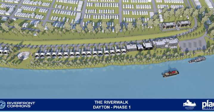 Dayton breaks ground on next phase of Riverfront Commons project
