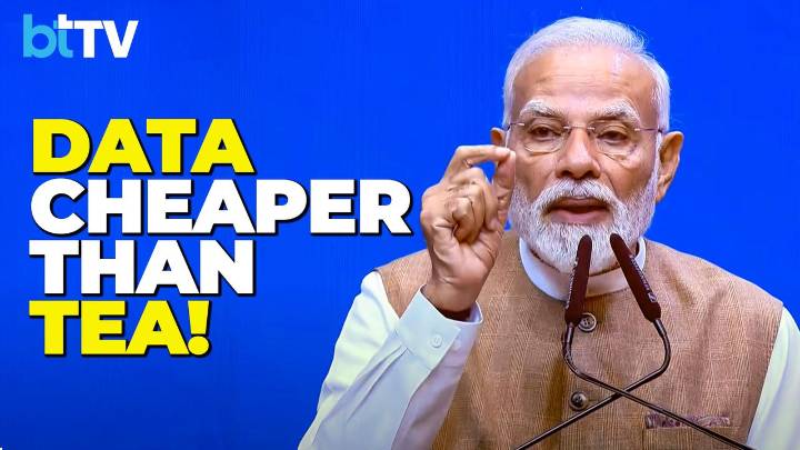 PM Modi: 1GB Data Costs Less Than a Cup Of Tea, How India Became The World’s Digital Powerhouse