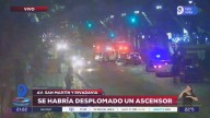 Se desplomó un ascensor y movilizaron a bomberos y policías en pleno microcentro