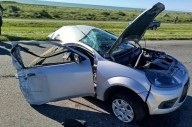 Un nene de dos años murió en un brutal choque en la Ruta 11: el auto quedó partido por la mitad
