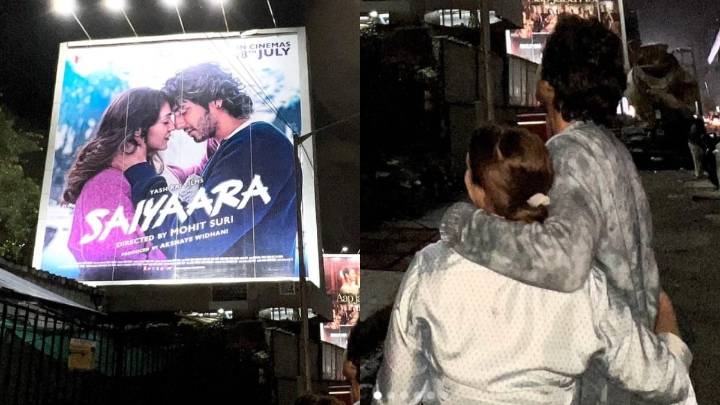Ahaan Panday’s Mom Gets Emotional Seeing His First Billboard From Saiyaara: 'What A Joyful Ride'