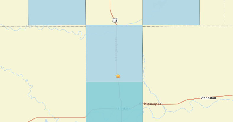 2.8 magnitude earthquake reported near Stockton
