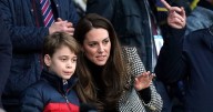 Princess Kate's gesture for Prince George that left her red