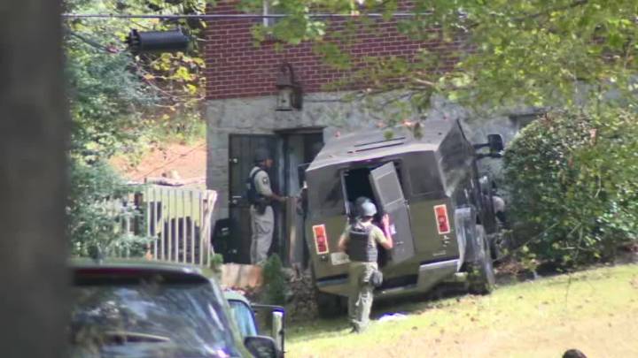 Heavy police presence reported in southwest Atlanta