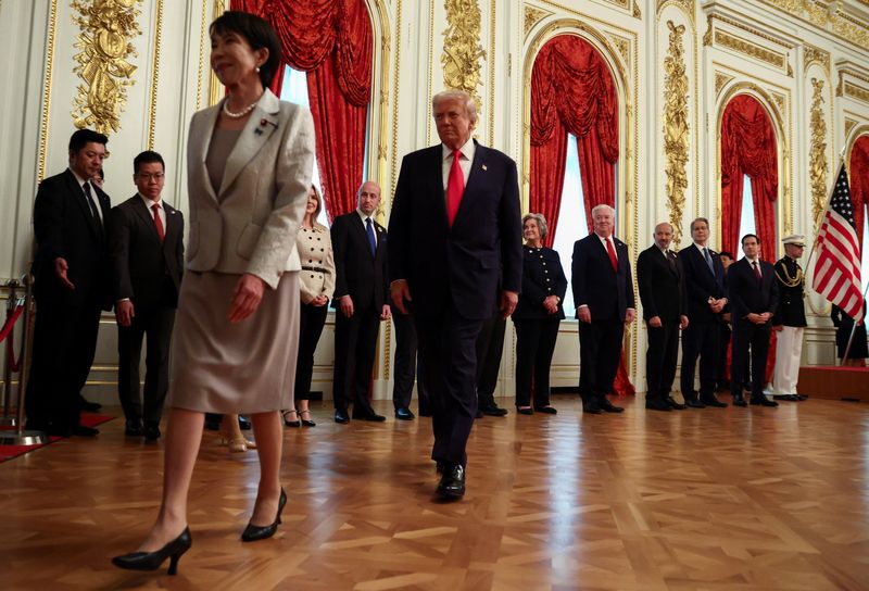 Trump meets Japan's new leader Takaichi for trade, security talks