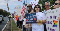 "We're not going to stand for it:" National "No Kings" protest draws large crowd in east Cobb