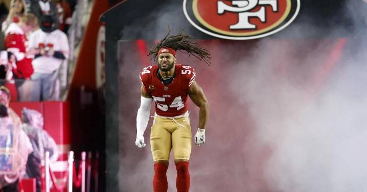 Fred Warner se despide del año tras fractura con 49ers