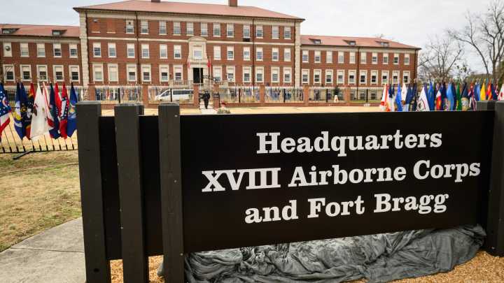 How shutdown is affecting Fort Bragg services?