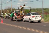 Controles de tránsito en Paraná: retuvieron un auto que circulaba sin seguro para app de viajes