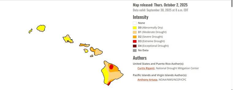 Drought severe in Hilo