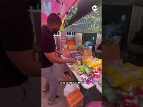 Relief effort underway in Kingston, Jamaica, after Hurricane Melissa