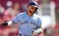 Why is Bo Bichette not playing for Blue Jays vs Mariners in ALCS Game 1 today, October 12?