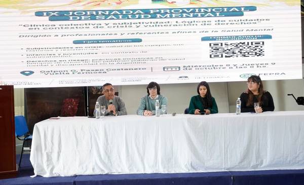 Se desarrollaron las IX Jornadas Provinciales de Salud Mental: los detalles