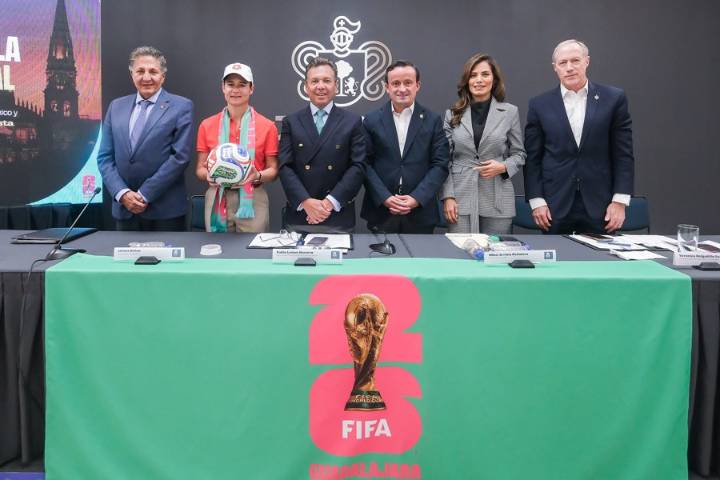 Gobernador de Jalisco presentó ruta del mundial 2026
