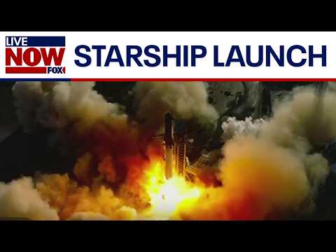 WATCH: SpaceX launches Starship rocket on test flight