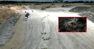 ¡Gigantes del pasado! Hallan un impresionante y extenso rastro de huellas de dinosaurios en Reino Unido