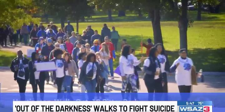‘Out of Darkness’ walks to fight suicide