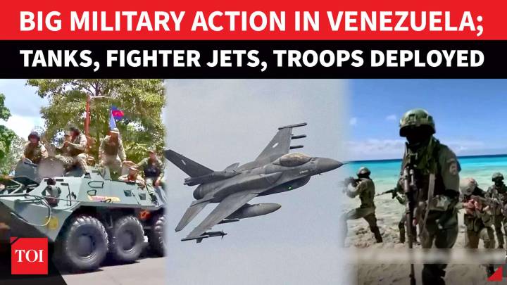 Venezuela Deploys Army & Tanks After Another Deadly U.S Attack, Fighter Jet action