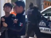 Ladrón suplica entre lágrimas no ser detenido en Tlaxcala