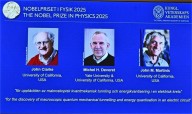 El Nobel de Física 2025 es para tres científicos que demostraron el efecto túnel cuántico macroscópico