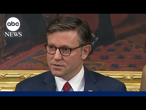 Speaker Johnson dodges question about Trump's request to end filibuster