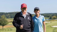 Kai Trump hits the green with grandfather Donald Trump in new golf video