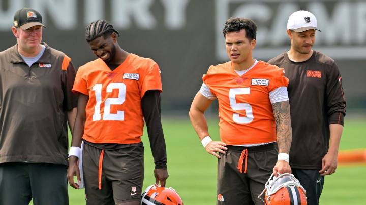 Stefanski: Sanders not getting starter reps behind Gabriel