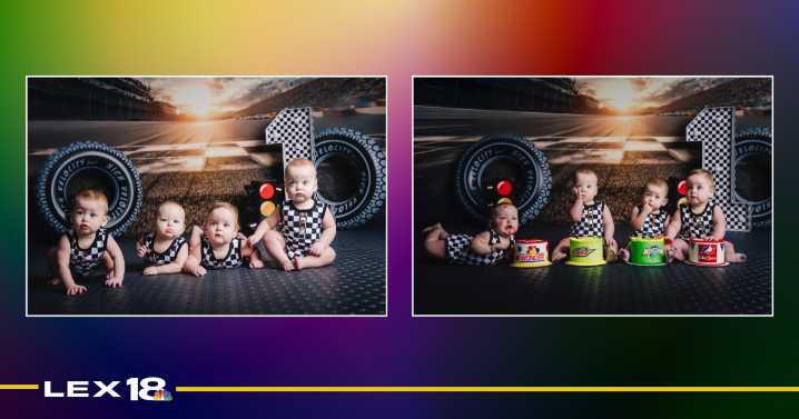 Georgetown quadruplets celebrate 1st birthday with four times the joy