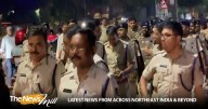 Odisha Police hold flag march ahead of Kali Puja immersion in cuttack