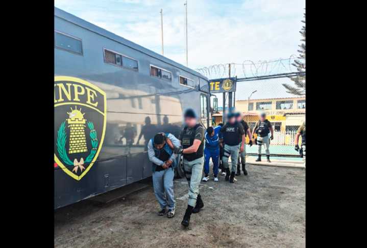 INPE trasladó a 17 internos del penal de Piura por motivos de seguridad