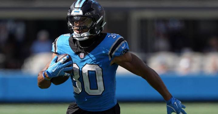 Panthers' Chuba Hubbard misses second practice, status for Sunday vs. Dolphins in doubt