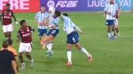 Terrible golpe: Marcos Rojo fracturó a su propio compañero con un codazo en partido ante Flamengo [VIDEO]