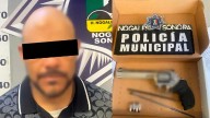 Detienen a hombre lesionado tras hallarle un arma de fuego en Nogales
