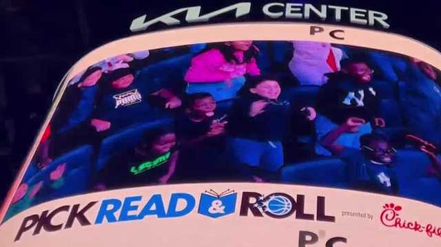 Orlando Magic inspires students with reading program